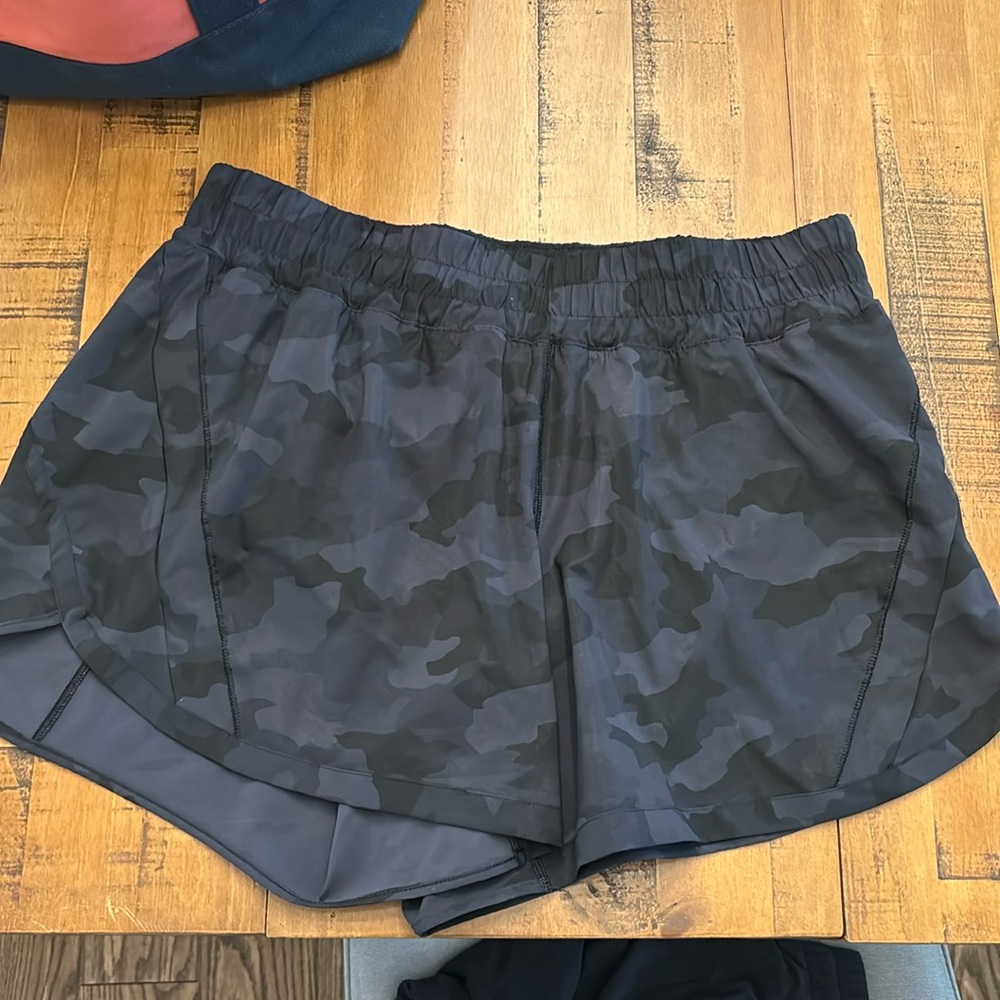 Lululemon Camo Atheltic Shorts